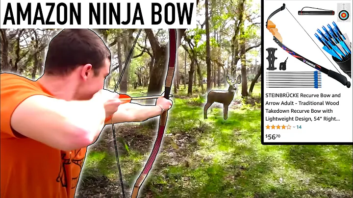 $50 AMAZON NINJA RECURVE BOW!