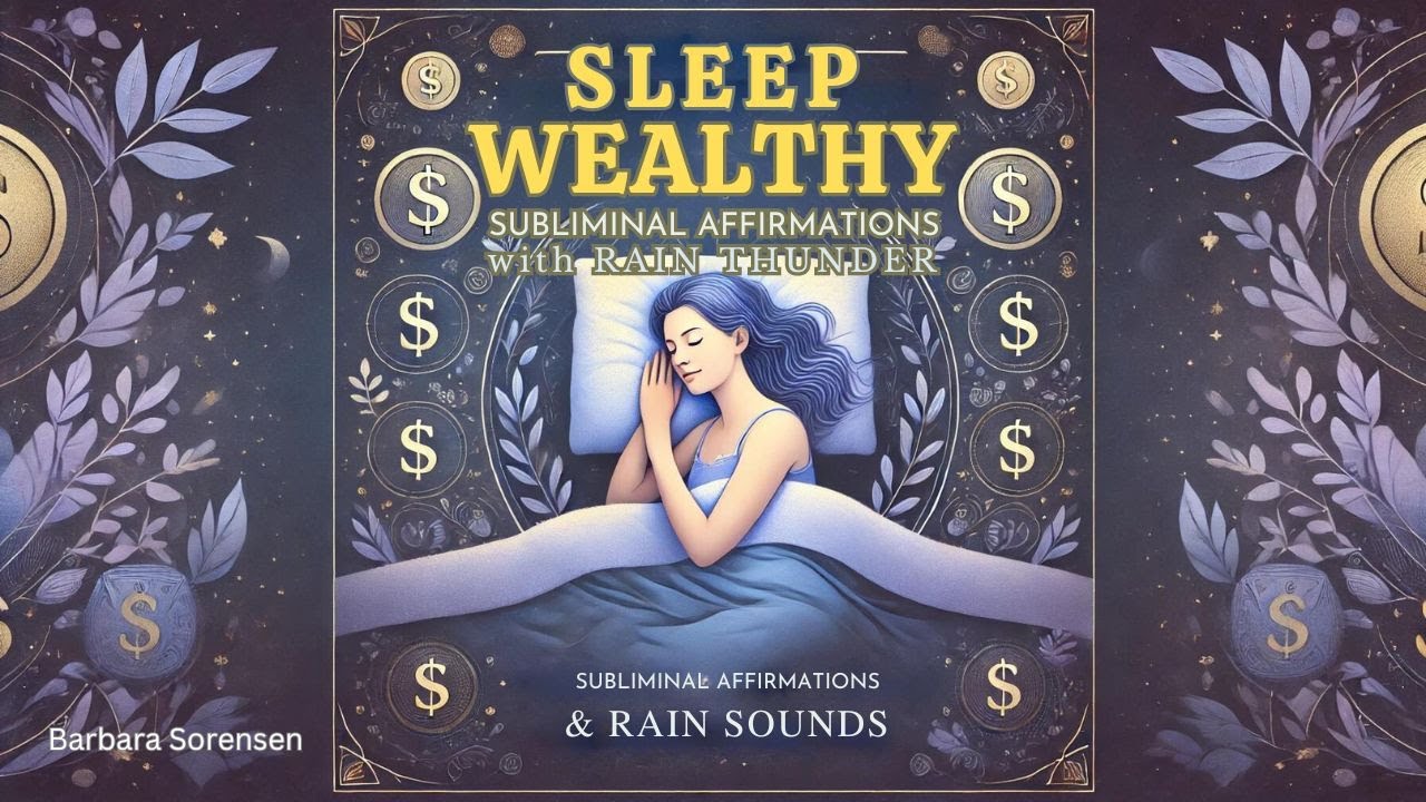 Sleep Wealthy: Subliminal Abundance Affirmations & Rain Sounds