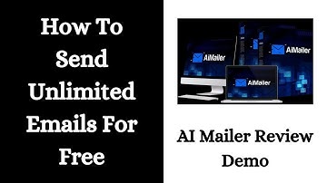 How To Send Unlimited Emails For Free | AI Mailer Review Demo