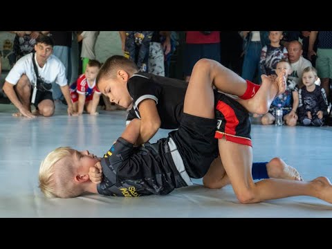 Соревнования джиу-джитсу дети 6-7 лет