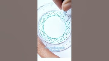Learn Design with Spirograph for Beginners Part 1 #diy #art #calligraphy  #amazingart #artanddesign