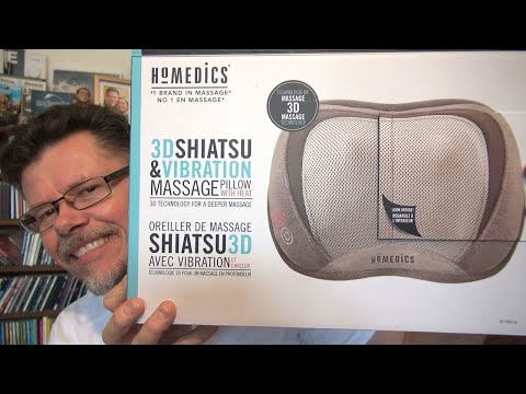 Shiatsu Elite 3D Shiatsu & Vibration Massage Pillow With Heat Review