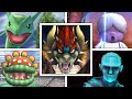 What Happens When GIGA BOWSER Fights ALL BOSSES In Super Smash Bros Brawl?