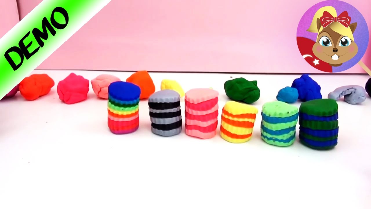 PlayDoh Oyun Hamuru Kurabiye Yapımı Oyun Hamuru Oyuncak Oyunu YouTube