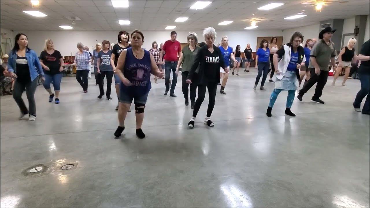 Dancing Back On Texas Time Line Dance By Gail A Dawson At The Helping Hands At The VFW