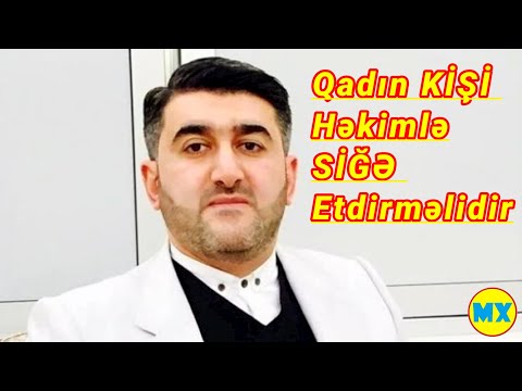 Qadın KİŞİ Həkimlə SİĞƏ Etdirməlidir - İlahiyyatçı Hacı Təyyar HÜSEYNLİ...