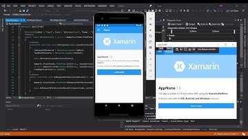 Cross Platform Development in Visual Studio (Xamarin Android IOS UWP)