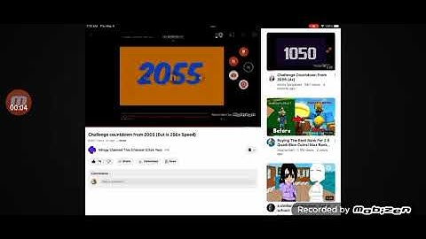 (Reupload) Challenge Countdown From 2055 (But Faster 1024x Speed)