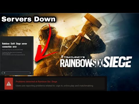 How toFIX Rainbow Six Siege Server Connection Error | Disconnected from rainbow six siege servers