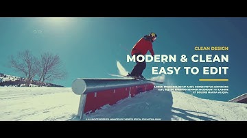 Modern Cinematic Opener | After Effects Templates - Motion Array