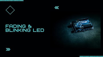Arduino Uno Fading and Blinking LED-Pervasive Software Engineering