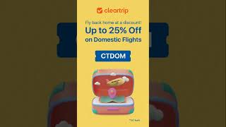 Get Upto 25 % off On Your Domestic Flights. Download the App Now. screenshot 3