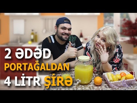 Video: 2 Portağaldan 4 Litr Dadlı Içki Necə Hazırlanır