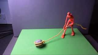 Stop Motion Animation - Character Pull