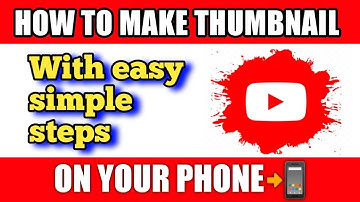 How to make Thumbnail for YouTube videos on Android | make your own thumbnail on your phone
