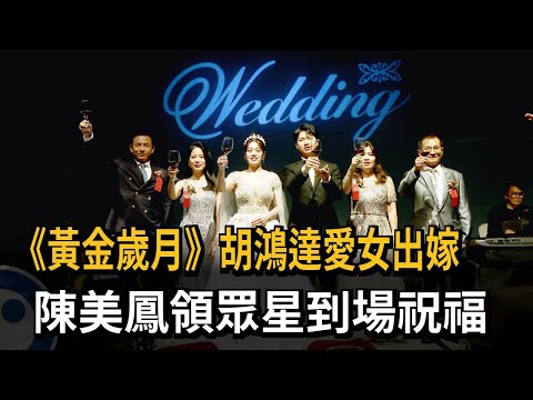 「黃金歲月」胡鴻達愛女出嫁 陳美鳳領眾星到場祝福－民視新聞