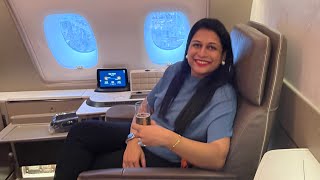 Ultimate luxury in the sky: Singapore Airlines A380 first class suites experience