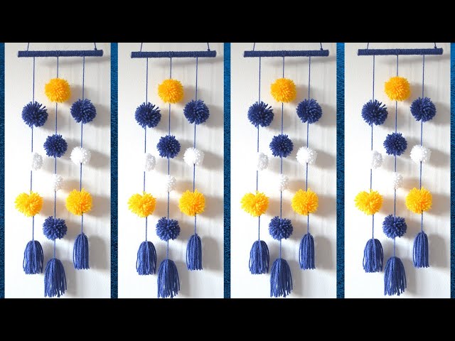 How To Make Perfect Woolen Ball/Super Easy Pom Pom Making Ideas- DIY CRAFT  MAGIC 