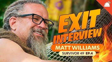 Matt Williams Exit Interview | Fifth Player Eliminated Survivor 49