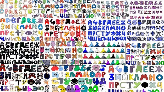 Russian Alphabet Lore Beautiful Sounds Compilation 