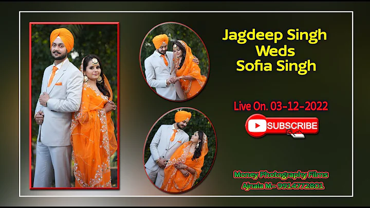 Live Wedding Ceremony Jagdeep Singh Weds Sofia Sin...