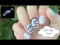 Halloween Nails - Part 1 | Dip Powder | Simple NBC Stamping | GLOW!