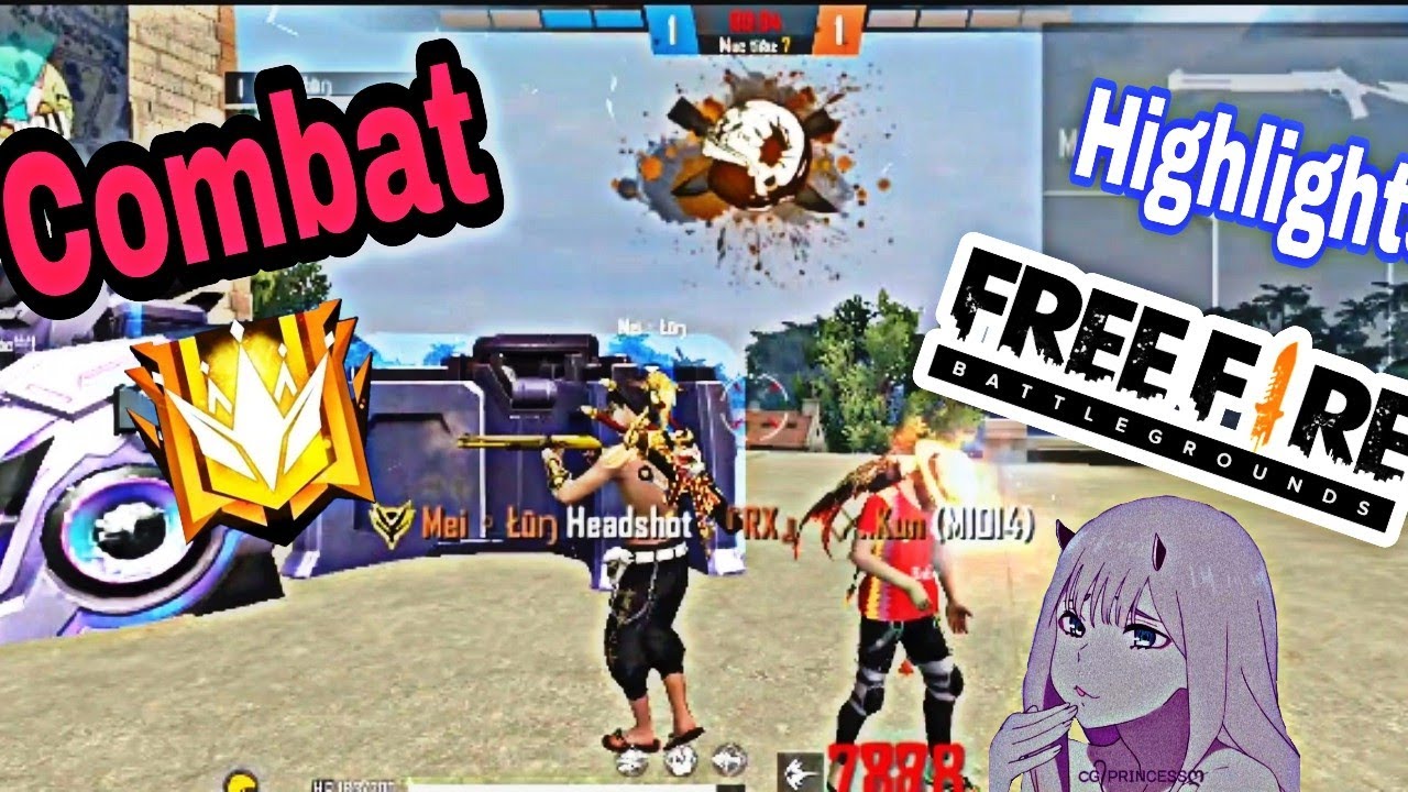 [ Free Fire ] Mei Combat Highlight OneShot. We Com To VietNam Try Hard Pro 😚 [ Reaction Music ] ._.