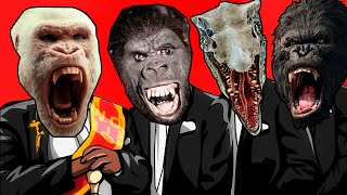 King Kong 1976 \& Kong: Skull Island - Coffin Dance Meme Song Cover