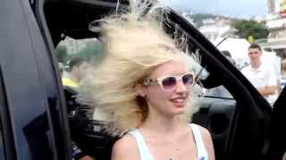 Волосы реально встают дыбом! Автозвук в Ялте. 4 июля 2015.