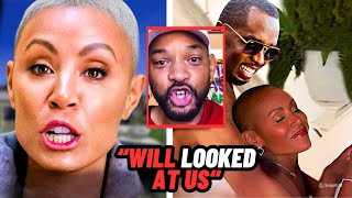 Jada Smith EXPOSES Her Affair With Diddy Backed By Will Smith!