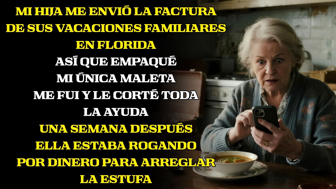 Me cansé de ser su cajero automático; ahora ni su estufa puede reparar