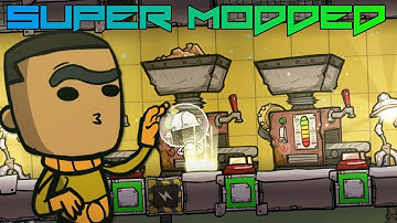 I Automated Metal Refiners With Surge Tank! Super Modded Oxygen Not Included EP6