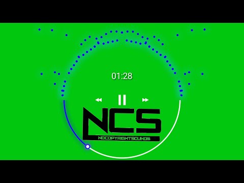 Audio Spectrum Visualizer Green Screen 4K [like NoCopyrightSounds]