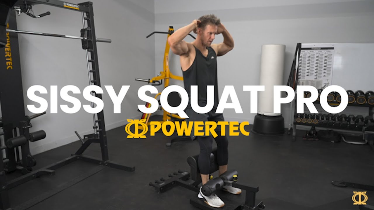 Weight Plate Sissy Squat