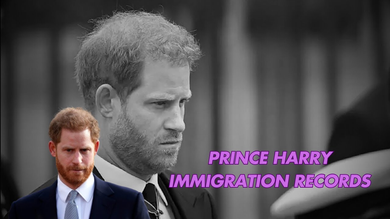 Prince Harry's U.S. Immigration Records Unveiled: Legal Battle Sparks Debate Over Past Drug Use