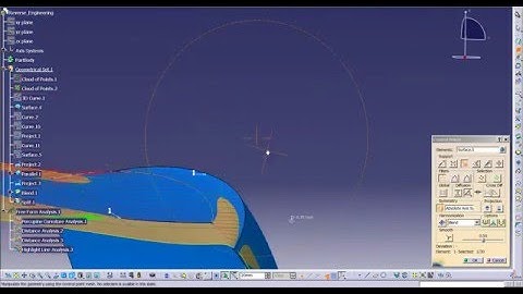 Catia V5 | Catia V6: Class A - Creating a Deck Lid Step 4