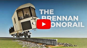 The Self Balancing Monorail,#BrennanMonorail​ #LouisBrennan​ #Engineering​