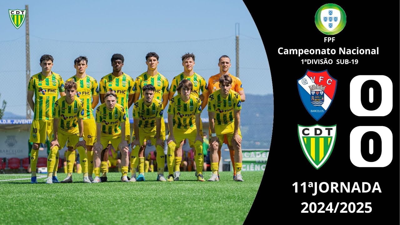Resumo | Gil Vicente FC vs CD Tondela | AP. Campeão SUB 19 - YouTube