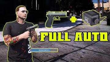 FULL AUTO SWITCH FOR COMBAT PISTOL FIVEM | ESX/QBCORE