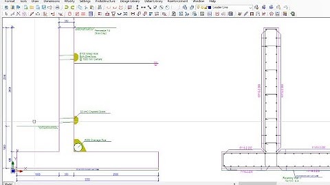 DESIGN AND DETAILING OF RCC RETAINING WALL - PROTASTRUCTURE 2024