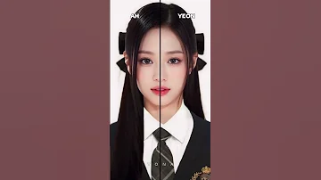 Is AHYEON Face Symetrical Don T Take It Seriously 