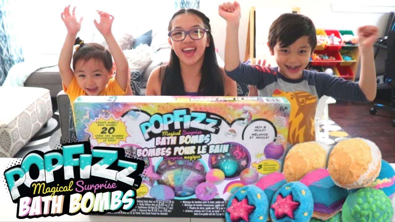 Popfizz Magical Surprise Bath Bomb Kit 