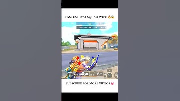 Fastest 1Vs4 Squad Wipe 💥 @JONATHANGAMINGYT #bgmi #pubgmobile #pubg #shorts #viralvideo