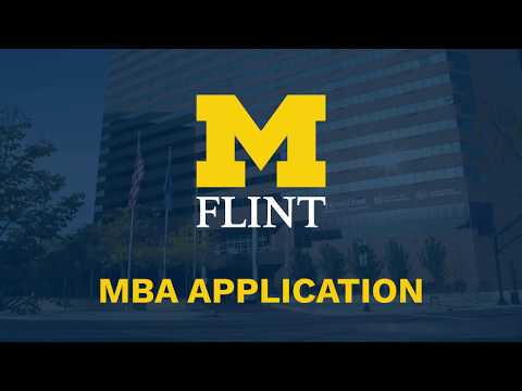 UM-Flint MBA Application
