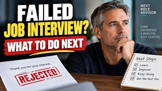 Failed Job Interview What to Do Next