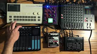 BD9Q9 Kick with a TR-505 & Realistic Reverb + Delay Feedback