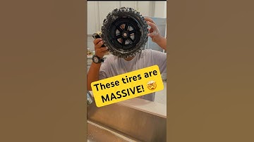 What Has Tires THIS Big?! 😳