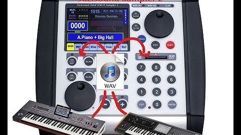From korg pa or korg kronos set Extract wav files to Juzisound Sampler 2
