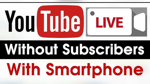 [Hindi]Livestream On Youtube Without Any Subscriber With Smartphone !!Livestream at 0 Subscribers