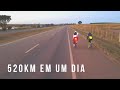 Pedalando 522km em um dia só